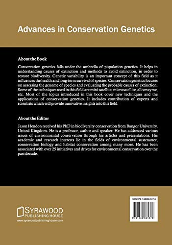 Advances in Conservation Genetics - Retail Maharaj