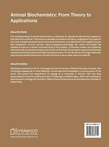 Animal Biochemistry: From Theory to Applications - Retail Maharaj