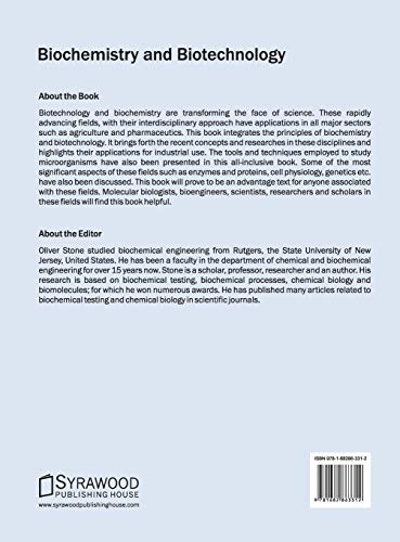 Biochemistry and Biotechnology - Retail Maharaj