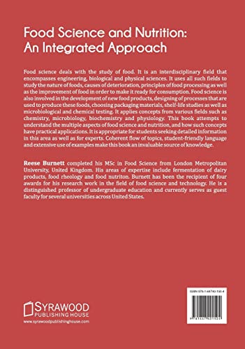 Food Science and Nutrition: An Integrated Approach - Retail Maharaj