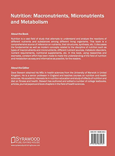 Nutrition: Macronutrients, Micronutrients and Metabolism - Retail Maharaj