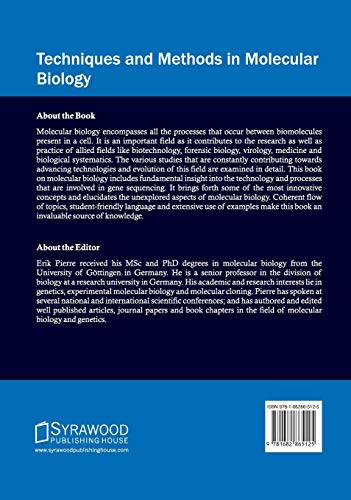Techniques and Methods in Molecular Biology - Retail Maharaj