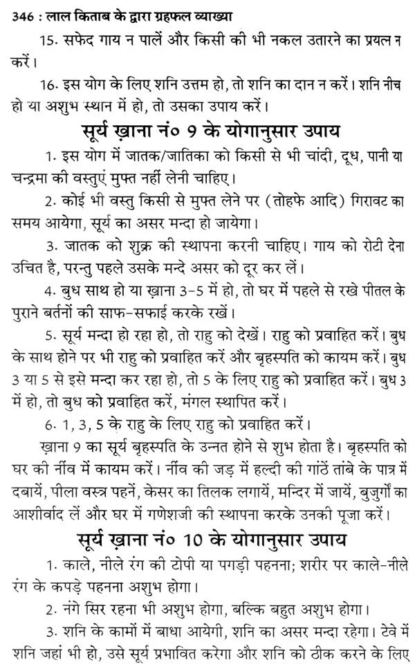 लाल किताब बैटिंग व ग्रहफल व्याख्या- Lal Kitab Batting And Horoscope Interpretation - Retail Maharaj