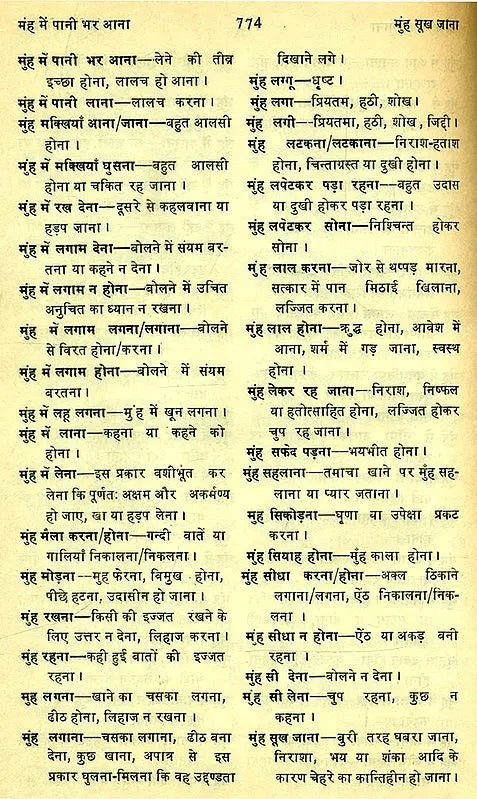 मानक हिन्दी मुहावरा कोश- Standard Dictionary of Hindi Idioms: Set of 2 Volumes (An Old and Rare Book) - Retail Maharaj
