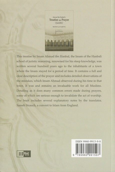 Ahmad Ibn Hanbal’s Treatise on Prayer (Salah) - Retail Maharaj