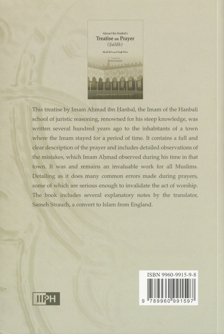 Ahmad Ibn Hanbal’s Treatise on Prayer (Salah) - Retail Maharaj