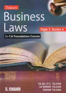 Tulsian's Business Laws for CA foundation Course PAPER 2 - Retail Maharaj