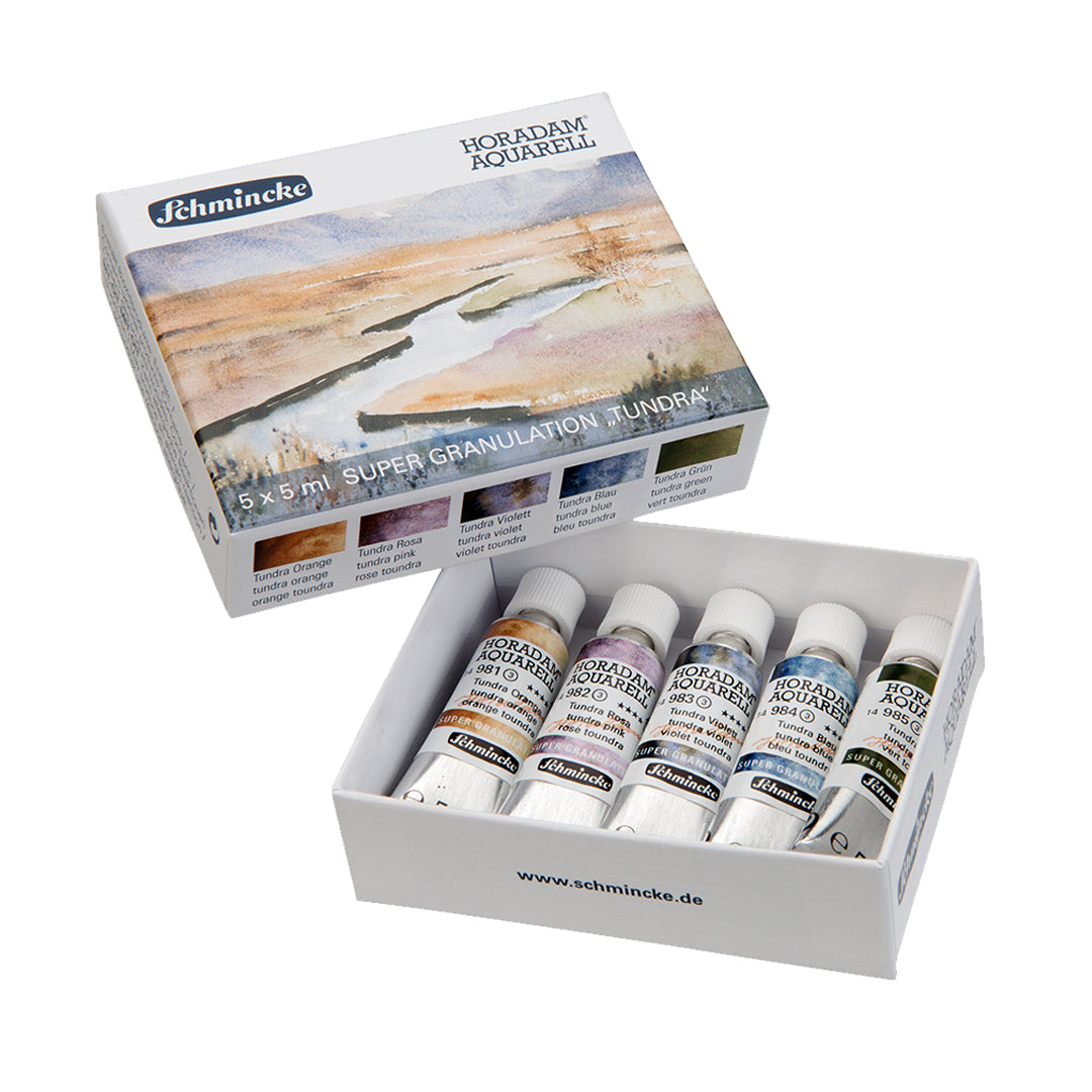 Schmincke Horadam Supergranulating Watercolour Limited Edition 5ml Set