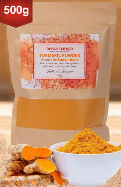 500g Sundarban Turmeric Powder – Set of Two Packs - Retail Maharaj