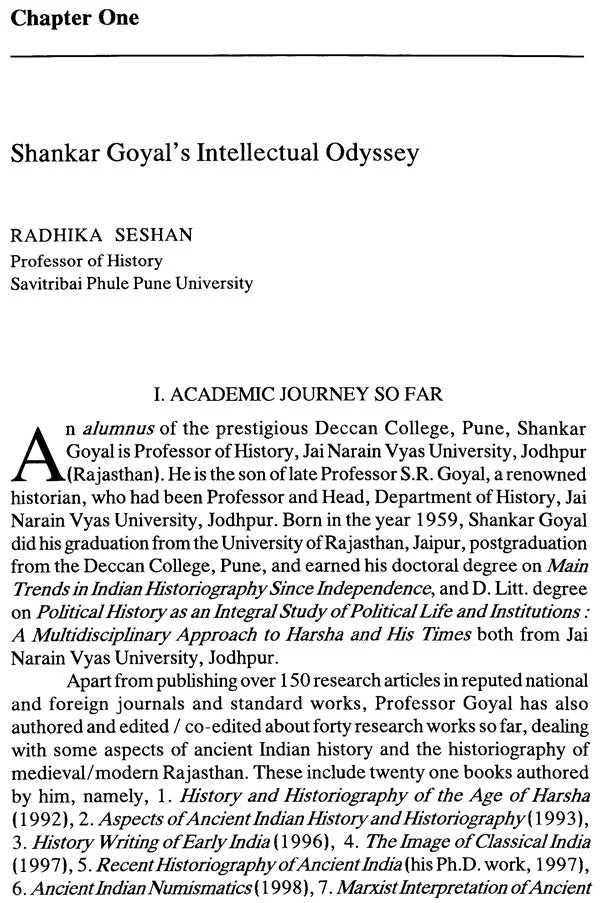 Shankar Goyal Marching with History - Retail Maharaj