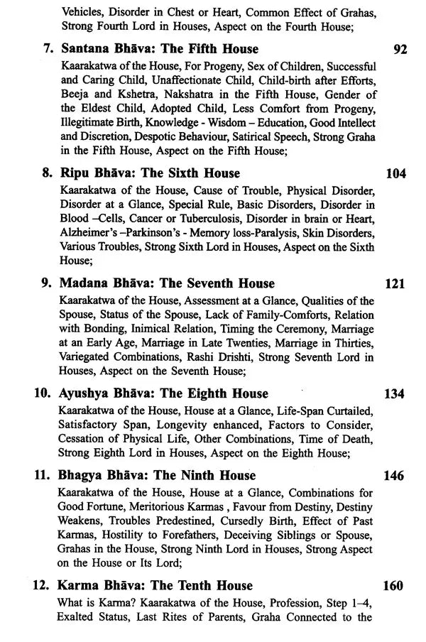 Light on Bhavas- Vedic Jyotisha Series - Retail Maharaj