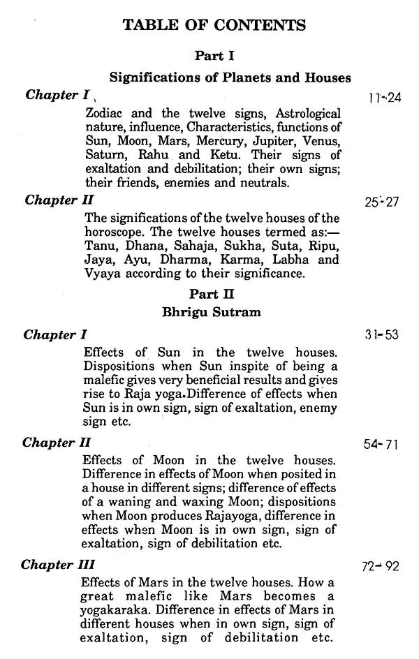 Bhrigu Sutram - Retail Maharaj