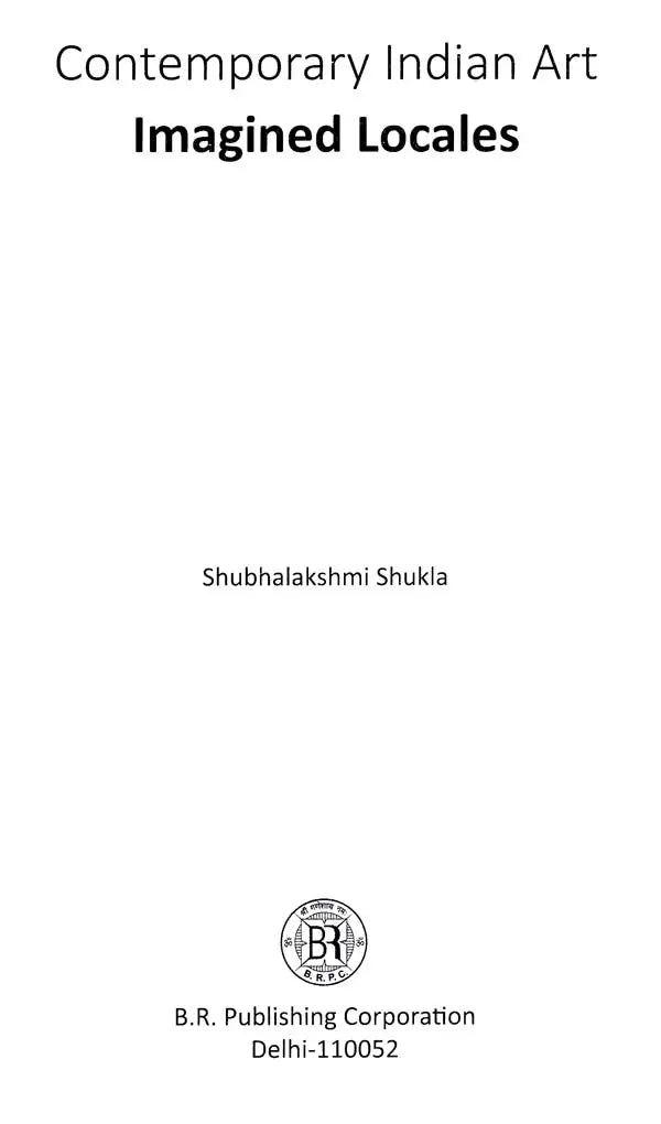 Contemporary Indian Art Imagined Locales - Retail Maharaj