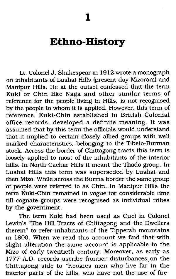 Kuki-Chin Tribes of Mizoram and Manipur - Retail Maharaj