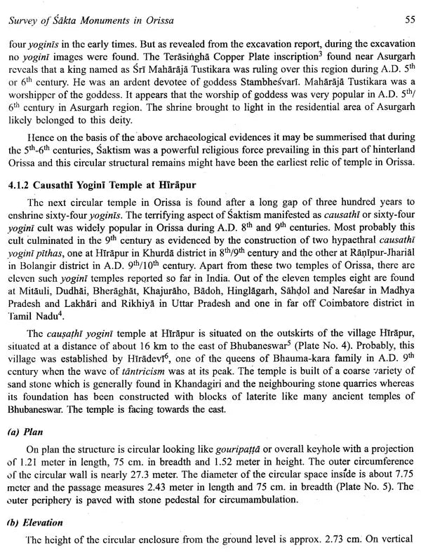 Sakta Monuments of Orissa: A Study on Art, Architecture and Iconography - Retail Maharaj