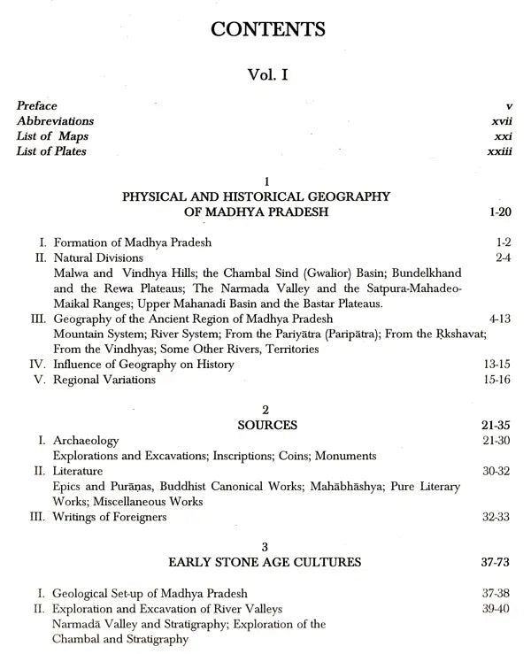 Madhya Pradesh Through The Ages- From The Earliest Times to 1305 A.D (A Study of Culture and Civilization) - Retail Maharaj