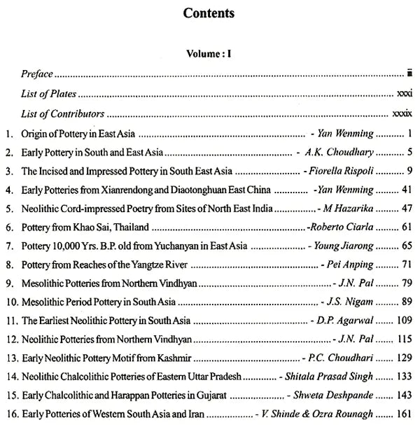 Potteries of South And East Asia: Through the Ages (Set 3 Volumes) - Retail Maharaj
