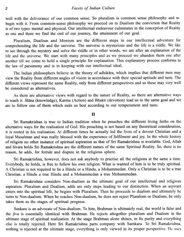 Facets of Indian Culture: A Commemoration Volume in Celebration of the Birth Centenary of Swami Prajnanananda, 2 Vols. Set - Retail Maharaj