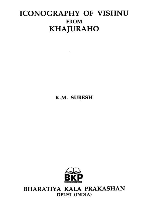 Iconography of Vishnu from Khajuraho - Retail Maharaj