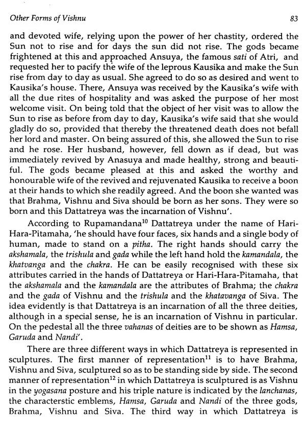 Iconography of Vishnu from Khajuraho - Retail Maharaj