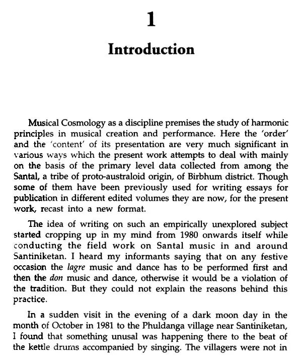 Musical Cosmology of Santal - Retail Maharaj