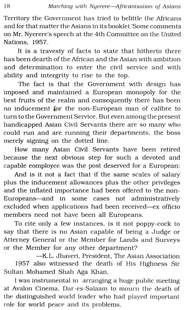 Marching with Nyerere- Africanisation of Asians - Retail Maharaj