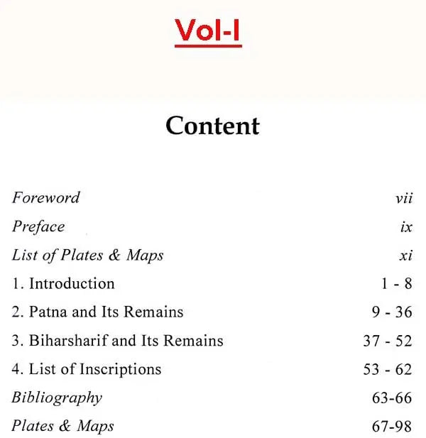 Muslim Architecture of Bihar (Patna And Biharsharif) (12th Cent. to 19th Cent.) (Set of 2 Volumes) - Retail Maharaj