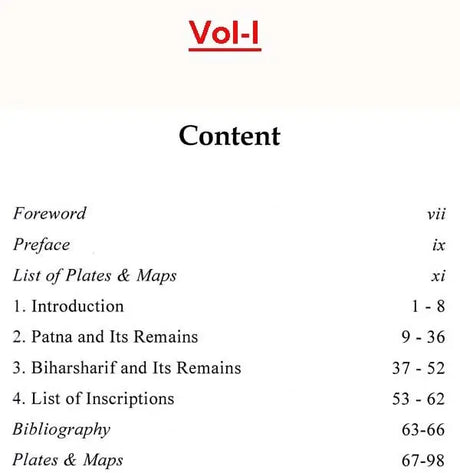 Muslim Architecture of Bihar (Patna And Biharsharif) (12th Cent. to 19th Cent.) (Set of 2 Volumes) - Retail Maharaj