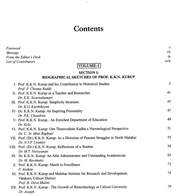 Nationalism, Peasantry and Social Change in India- Festschrift to Prof. K.K.N. Kurup (Set of 2 Volumes) - Retail Maharaj