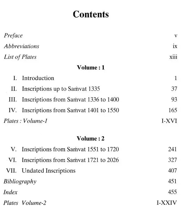 Inscriptions of Shivpuri (Material for the History of Gopadri Region) (Set of 2 Volumes) - Retail Maharaj
