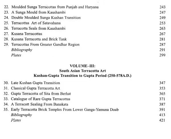 South Asian Terracotta- Through The Ages (C. 7000 B.C.-578 A.D.) (Set of 3 Volumes) - Retail Maharaj