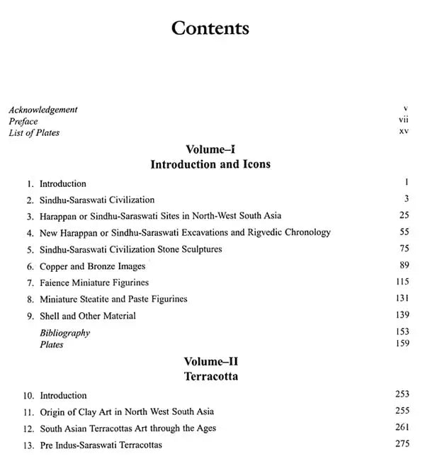 Art Of Sindhu-Saraswati Civilization (Set of 4 Volumes) - Retail Maharaj