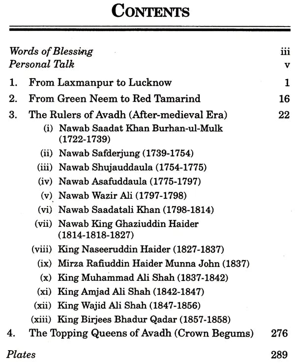 Rulers of Avadh Tajdare Avadh - Retail Maharaj