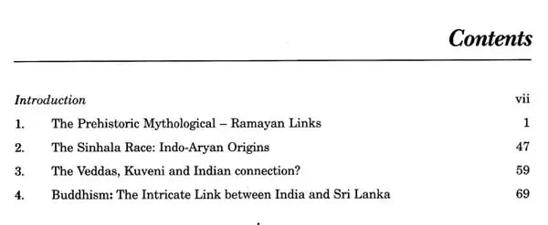 Prehistoric, Mythological And Legendary Links Sri Lanka - India - Retail Maharaj