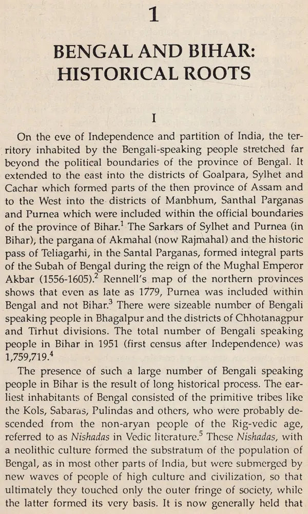 Socio-Cultural Study of A Minority Linguistic Group (Bengalees in Bihar 1858-1912 An Old & Rare Book) - Retail Maharaj