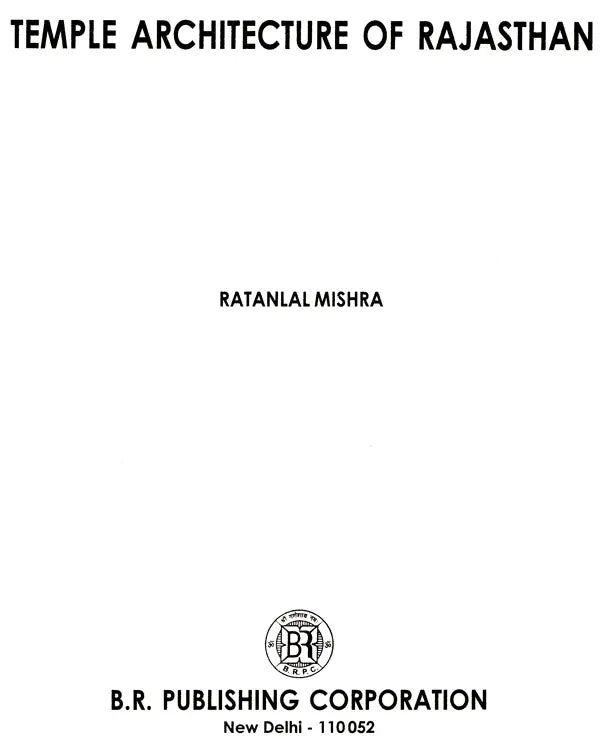 Temple Architecture of Rajasthan - Retail Maharaj