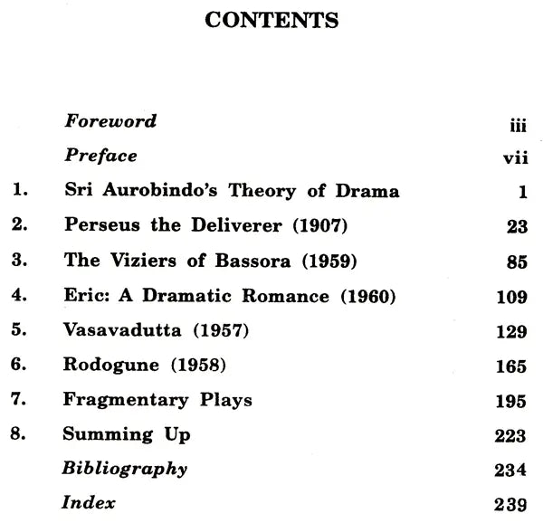 Sri Aurobindo's Dramatic Theory And Practice - Retail Maharaj