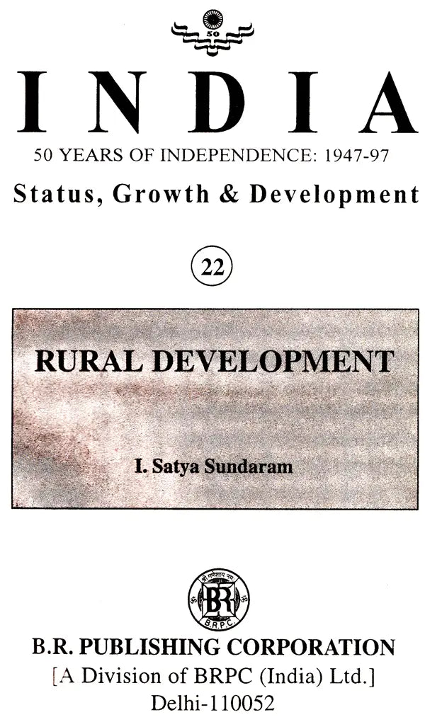 India 50 Years of Independence: 1947-97 Status, Growth & Development (Rural Development) - Retail Maharaj