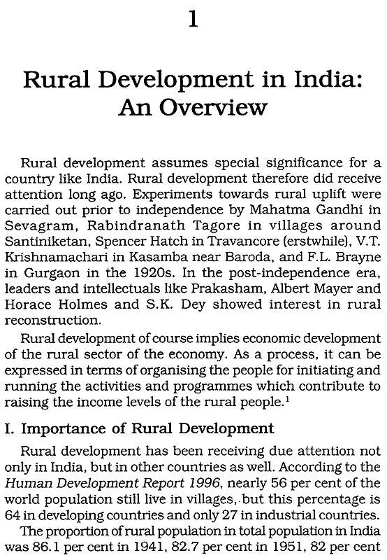 India 50 Years of Independence: 1947-97 Status, Growth & Development (Rural Development) - Retail Maharaj