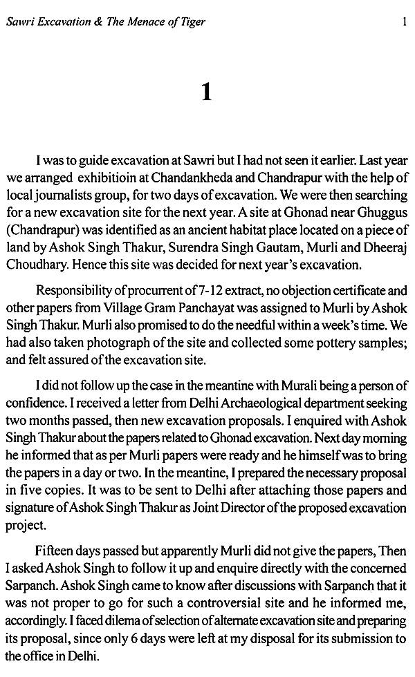 Sawri Excavation & The Menace of Tiger - Retail Maharaj