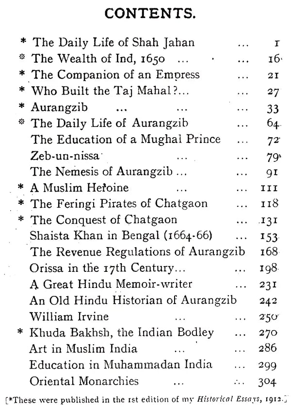 Studies in Mughal India - Retail Maharaj