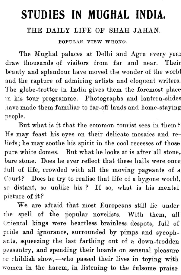 Studies in Mughal India - Retail Maharaj