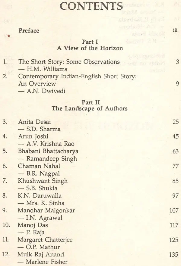Studies in Contemporary Indian-English Short Stories (An Old & Rare Book) - Retail Maharaj