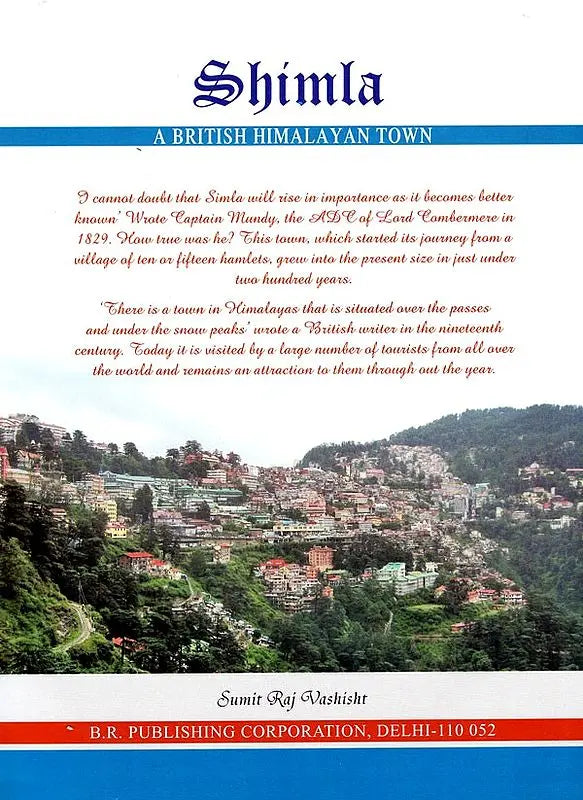 Shimla A British Himalayan Town - Retail Maharaj