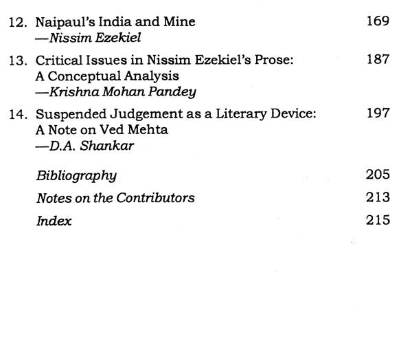 Studies in Contemporary Indian English Prose - Retail Maharaj