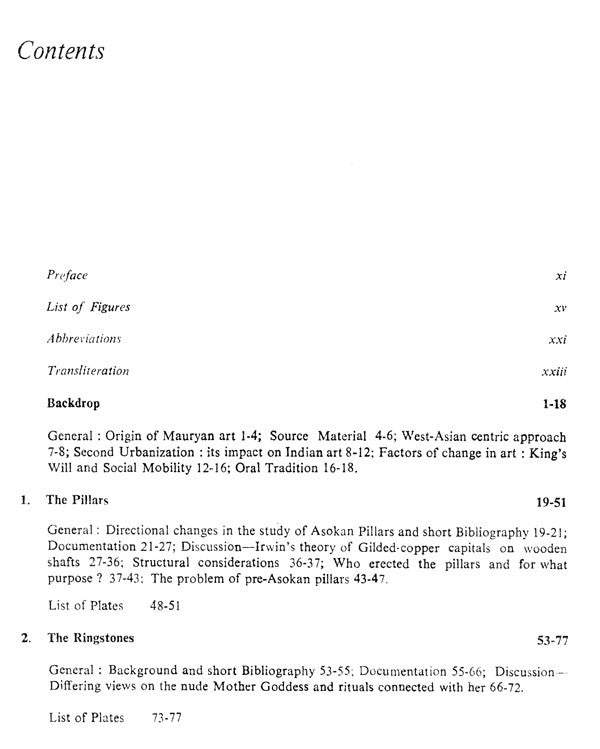 The Roots of Indian Art (A Detailed Study of the Formative Period of Indian Art and Architecture: Third and Second centuries s.c.-Mauryan and Late Mauryan) - Retail Maharaj