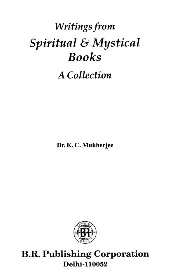 Writings from Spiritual and Mystical Books - Retail Maharaj