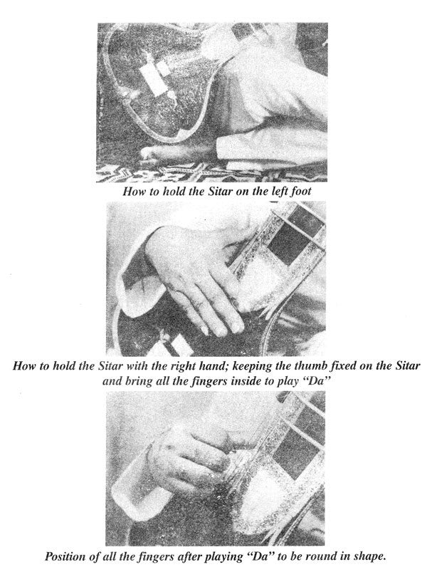 Learn How to Play Sitar- With Notations (Sitar Vadan Course) - Retail Maharaj