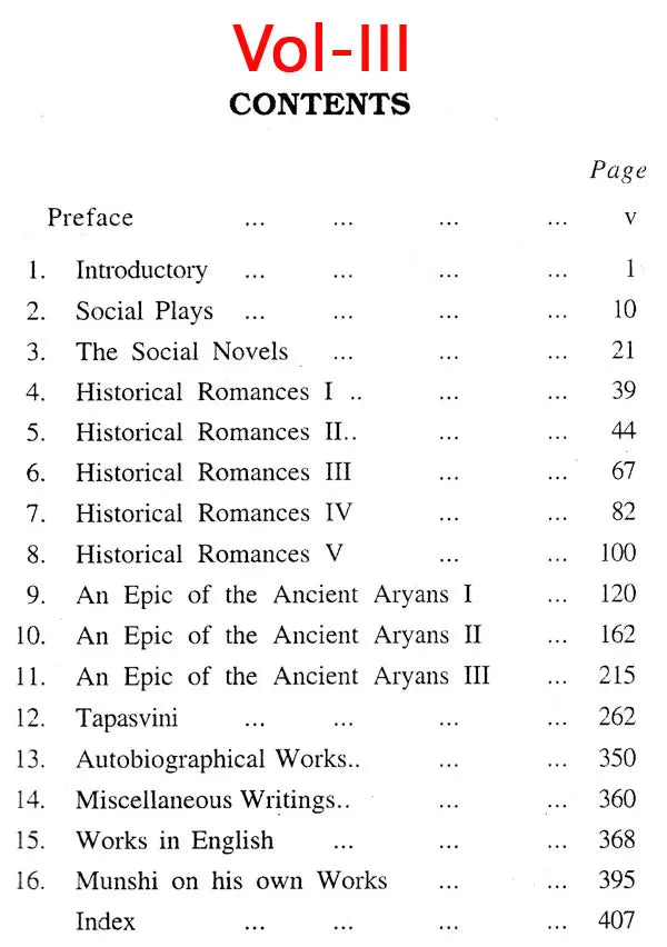 Munshi- His Art and Work in Set of 4 Volumes (An Old and Rare Set) - Retail Maharaj