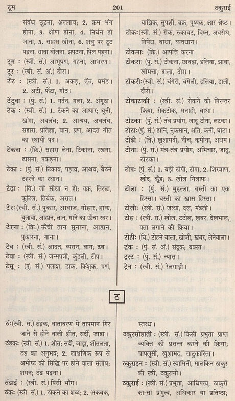 आधुनिक हिंदी शब्दकोश / Aadhunik Hindi Shabdkosh - Retail Maharaj